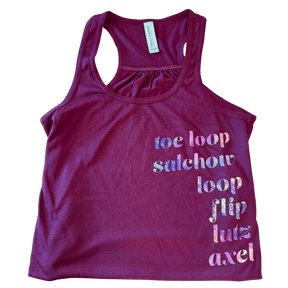 Twilight Jumps Flowy Tank - S - OneofOne