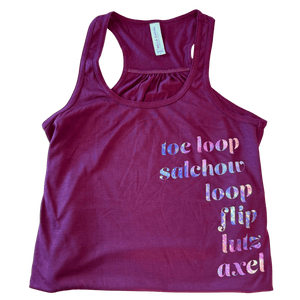 Twilight Jumps Flowy Tank - S - OneofOne