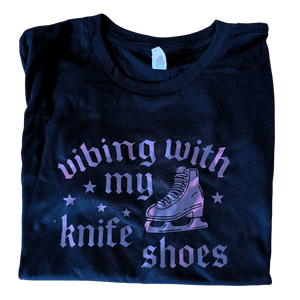 Vibing With My Knife Shoes Chameleon Purple Crop - L - OneofOne