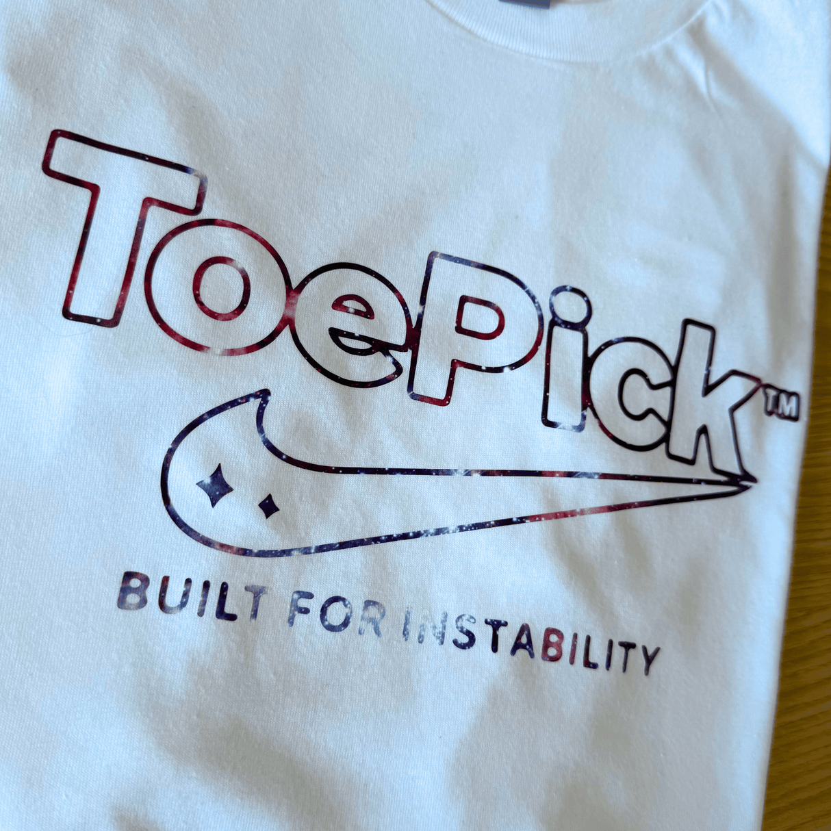 ToePick Built for Instability Cosmic Tee - S - OneofOne