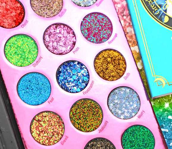 Sin of Glittony Glitter Palette - Adults Skate Too LLC