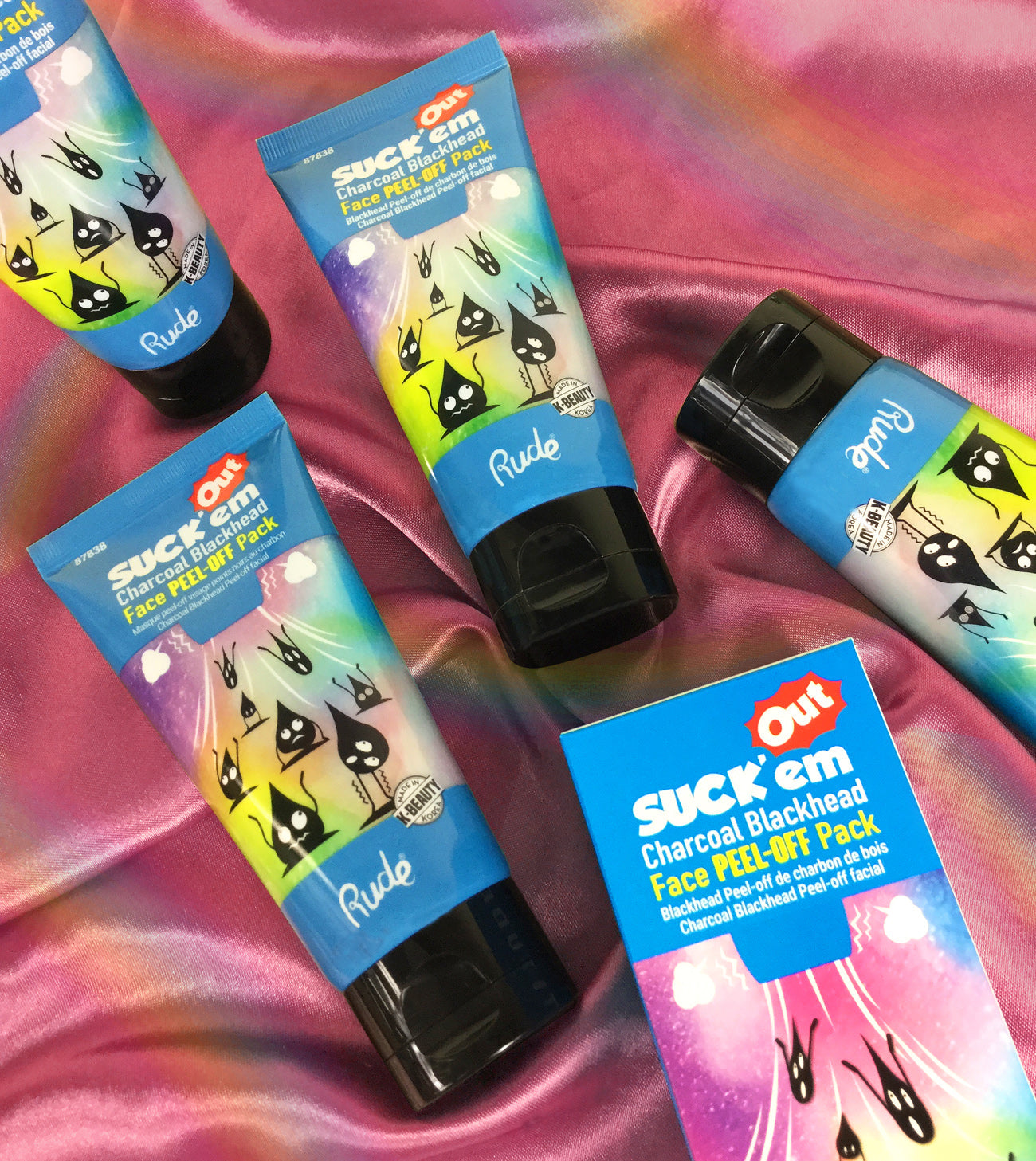 Suck'em Out Charcoal Blackhead Face Pack