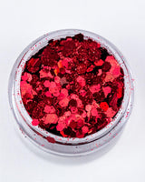 Lunautics Scarlet - Chunky Red Glitter