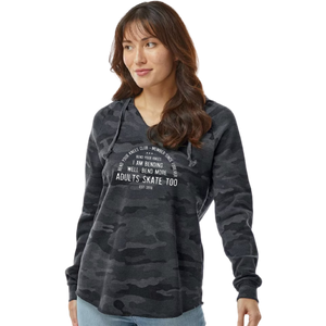 Bend Your Knees Club Wave Wash Hoodie - M - Adults Skate Too LLC