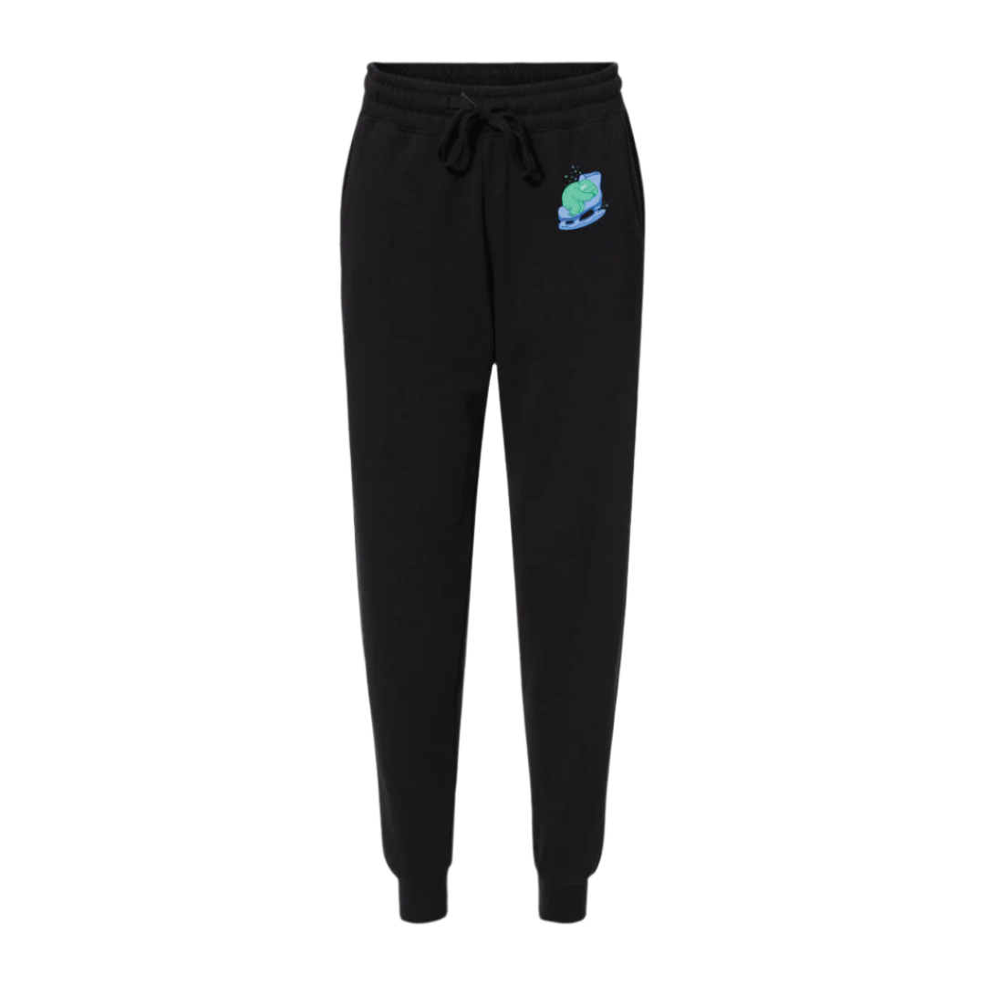 Skating Sloth Wave Wash Sweatpants - L