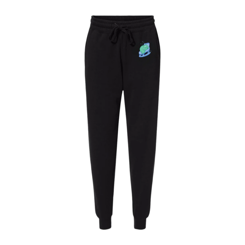 Skating Sloth Wave Wash Sweatpants - L
