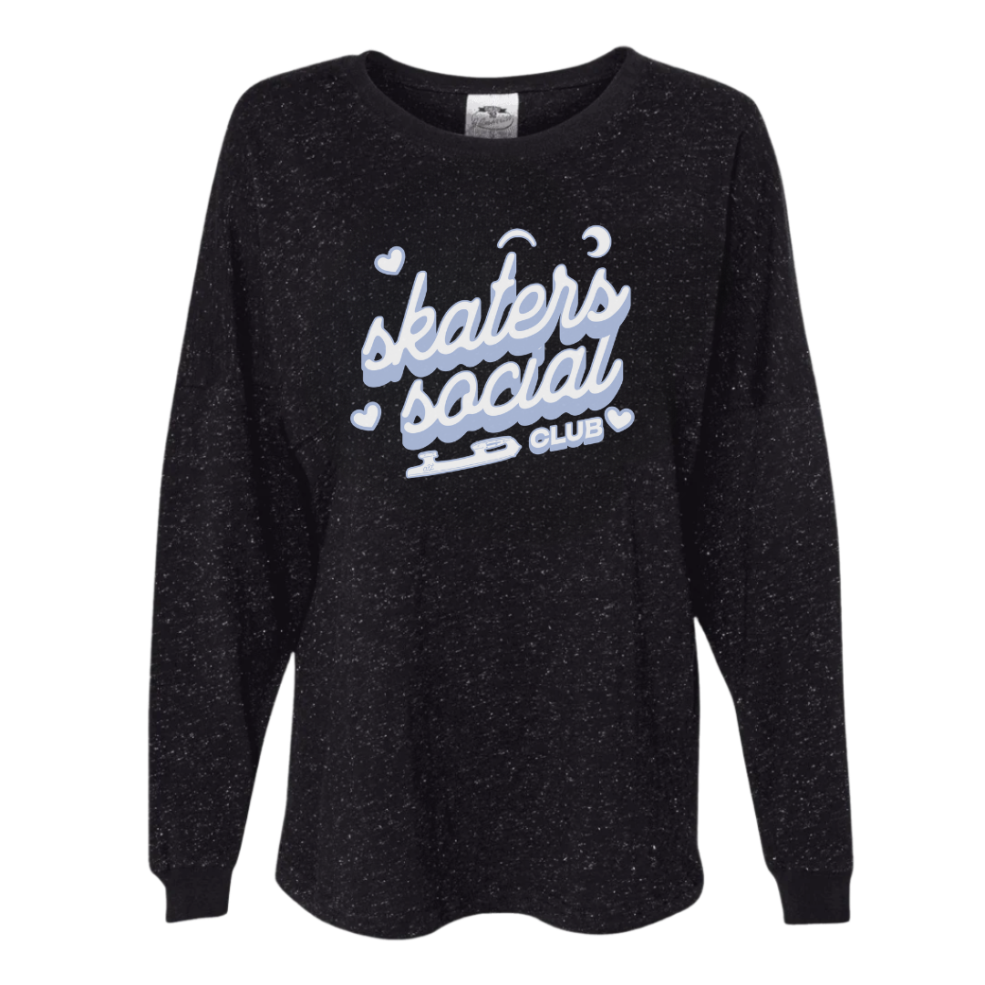 If Found Return to Rink Glitter Long Sleeve - M