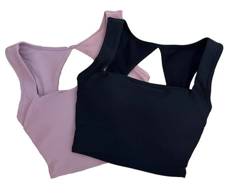 Melrose Square Neckline Ice Skating Crop Top - Adults Skate Too LLC