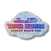 Toepick Survivor Holo Stickers - Adults Skate Too LLC