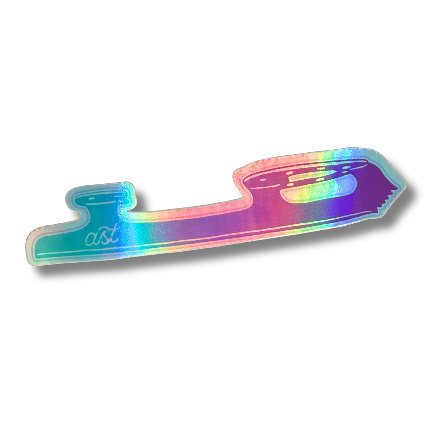 AST Ombre Blade Holo Stickers - Adults Skate Too LLC