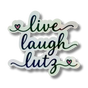 Live Laugh Lutz Stickers - Adults Skate Too LLC