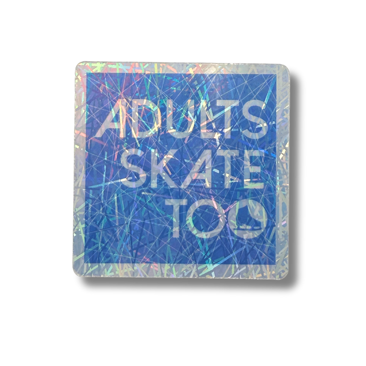 AST Iced Out Holo Stickers - Adults Skate Too LLC