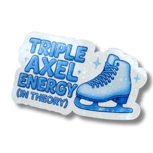 Triple Axel Energy Holographic Sticker