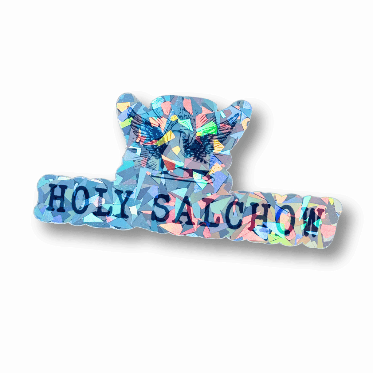 Holy Salchow Cracked Ice Holo Stickers