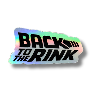 Back to the Rink Holo Stickers