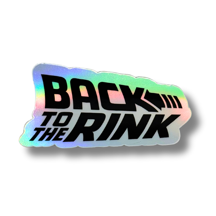 Back to the Rink Holo Stickers - Adults Skate Too LLC