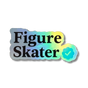 Verified Figure Skater Holo Stickers - Adults Skate Too LLC