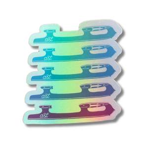 Blades Ombre Holo Stickers
