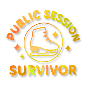 Public Session Survivor Holo Vinyl Decal