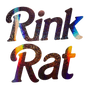 Rink Rat Pink Glitter Vinyl Stickers - Adults Skate Too LLC