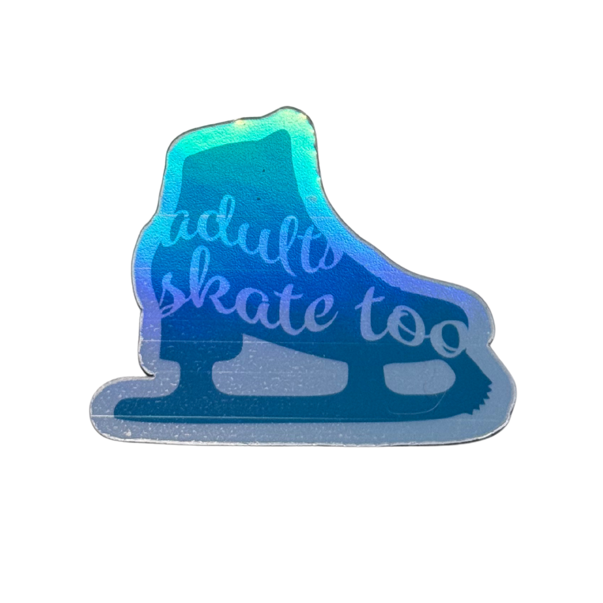 AST Skate Silhouette Holo Stickers