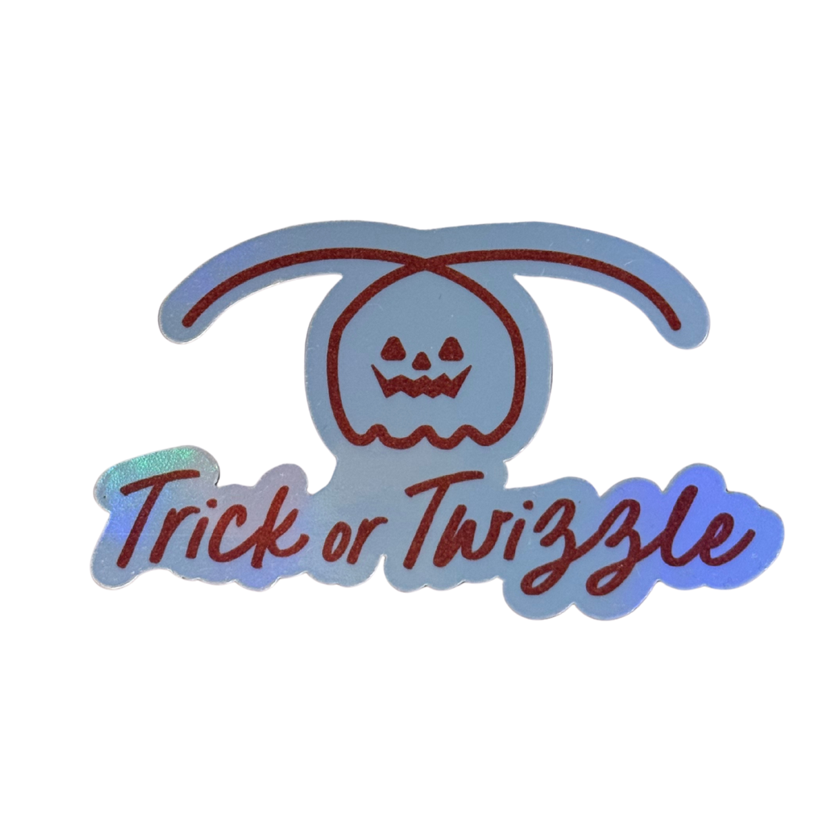 Trick Or Twizzle Holo Stickers