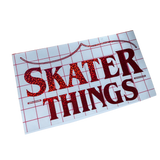 Skater Things Sparkle Vinyl Decal - Adults Skate Too LLC