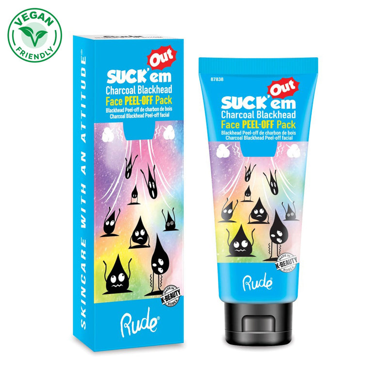 Suck'em Out Charcoal Blackhead Face Pack