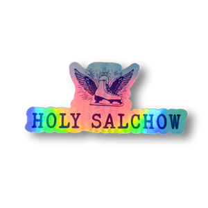 Holy Salchow Holo Stickers - Adults Skate Too LLC