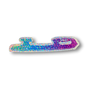 AST Ombre Blade Holo Sparkle Stickers - Adults Skate Too LLC