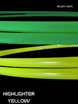 Highlighter Yellow (3/4) Polypro Hula Hoop