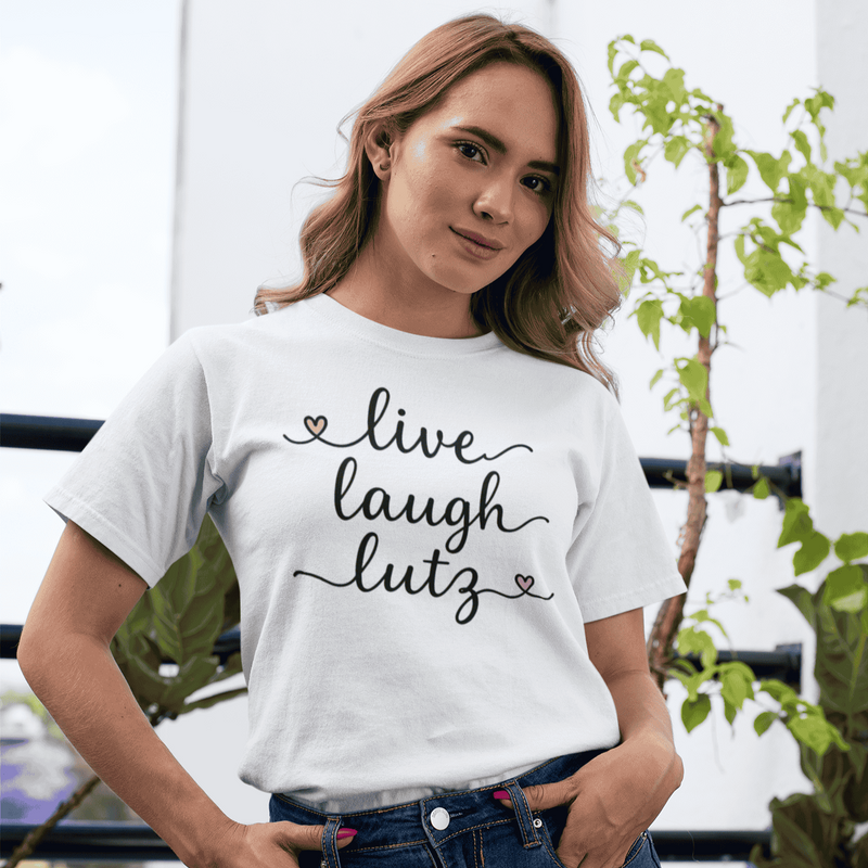 Live Laugh Lutz T-Shirt - Adults Skate Too LLC