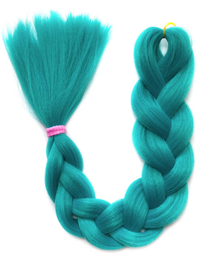 Tropic - Teal Braid Hair Extension